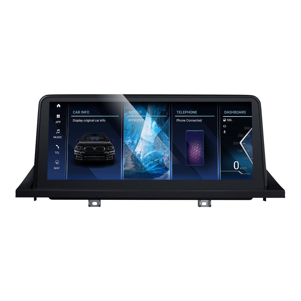 10.25" Touch Schirm GPS Navigation Autoradio Multimedia Station Android 13 Octa-Core 8G+128G für BMW X5/X6 E70 E71 E72.