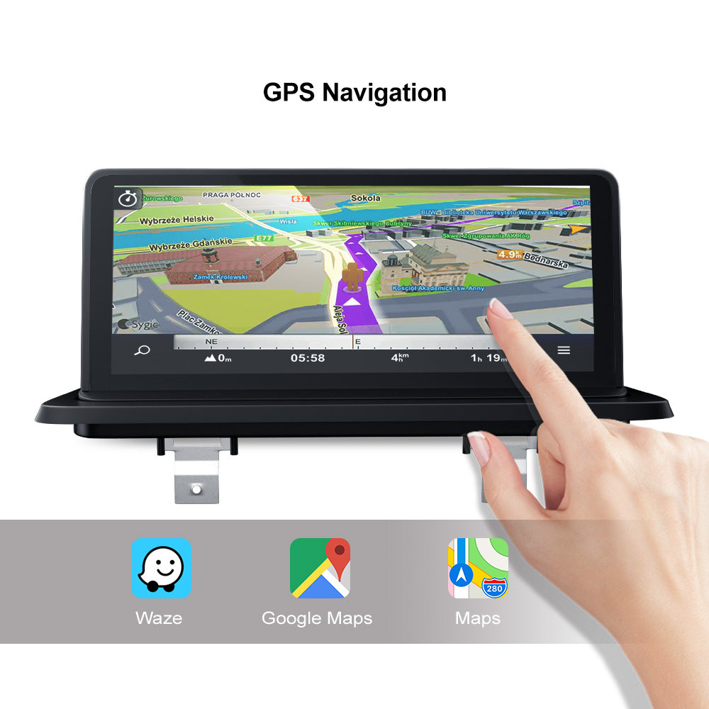 10.25" Touch Schirm GPS Navigation Autoradio Multimedia Station Android 12 Qualcomm Octa-Core 8G+128G für BMW 1er E87 E88 E81 E82 2005-2014 Auto DVD - Ewaying DEUTSCHLAND