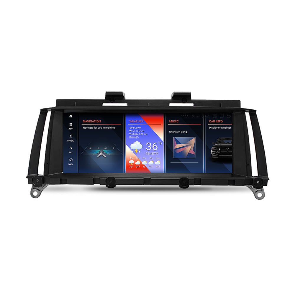 8.8" Touch Schirm GPS Navigation Autoradio Multimedia Station Android 12 Qualcomm 8 core 8G+128G  für BMW X3 X4 F25 F26 - Ewaying DEUTSCHLAND