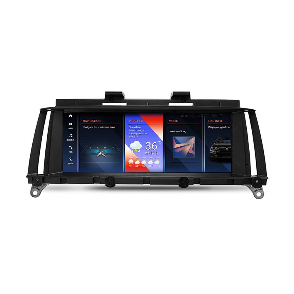 8.8" Touch Schirm GPS Navigation Autoradio Multimedia Station Android 13 Qualcomm 8 core 8G+128G  für BMW X3 X4 F25 F26.