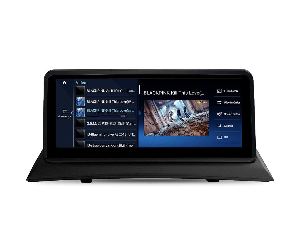 10.25" Touch Schirm GPS Navigation Autoradio Multimedia Station Android 13 Octa-Core 8G+128G für BMW X3 E83.