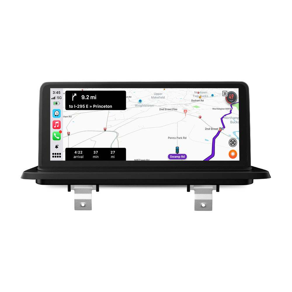 10,25 "Wireless Apple CarPlay Android Auto Car Multimedia für BMW Series1 E87 E88 E81 E82 2005-2014 IPS Touch Head unit.