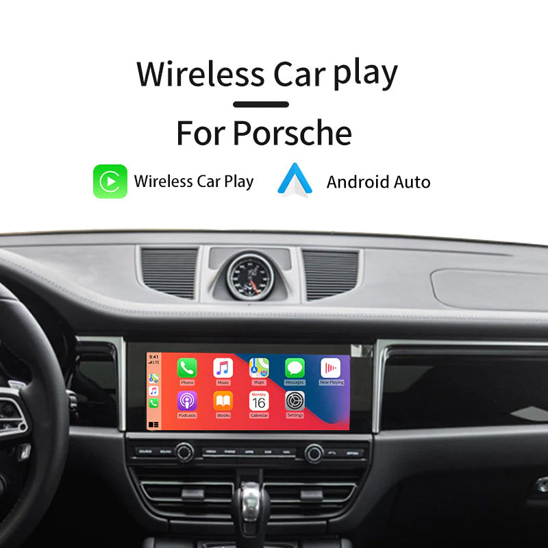Wireless Carplay Android Auto Für Porsche 911 Boxster Cayman Macan Cayenne Panamera PCM3.1 4.0 2011 ~ 2018 Modulbox - Ewaying DEUTSCHLAND