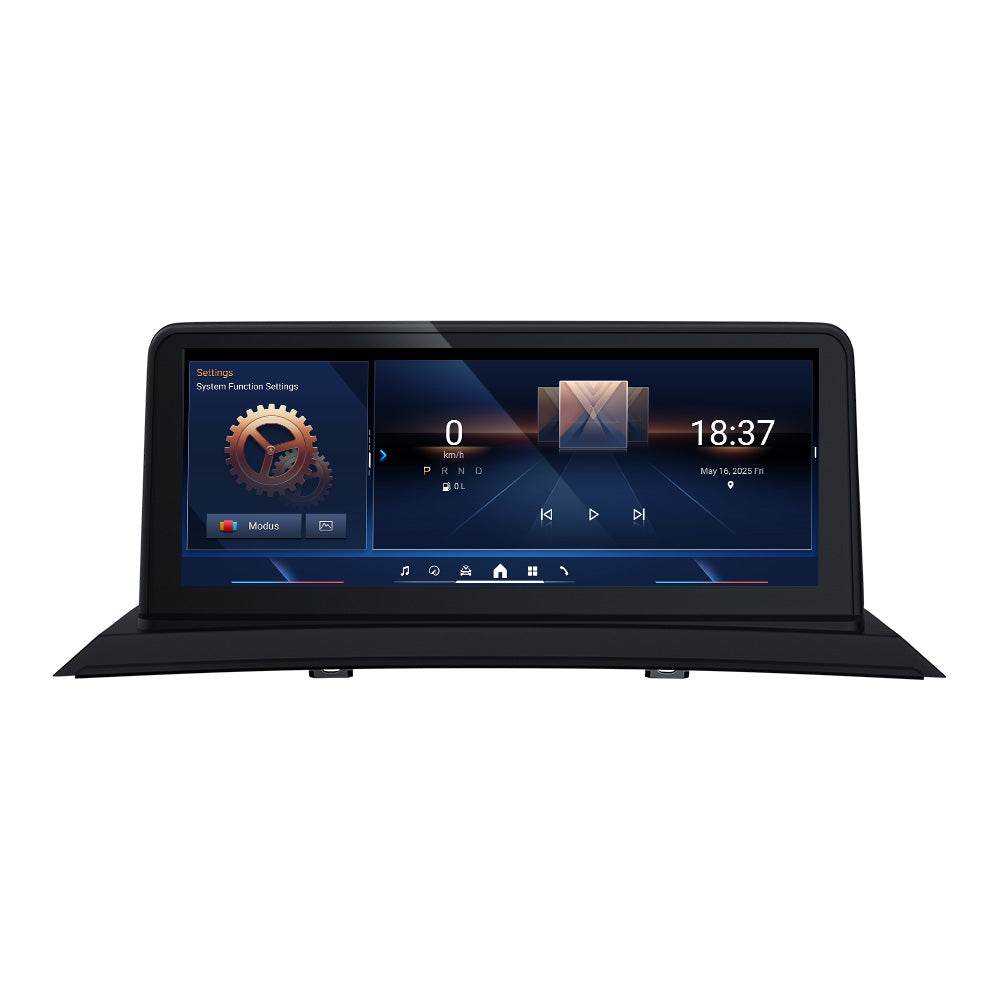 10.25" Touch Schirm GPS Navigation Autoradio Multimedia Station Android 14 Octa-Core 8G+128G für BMW X3 E83