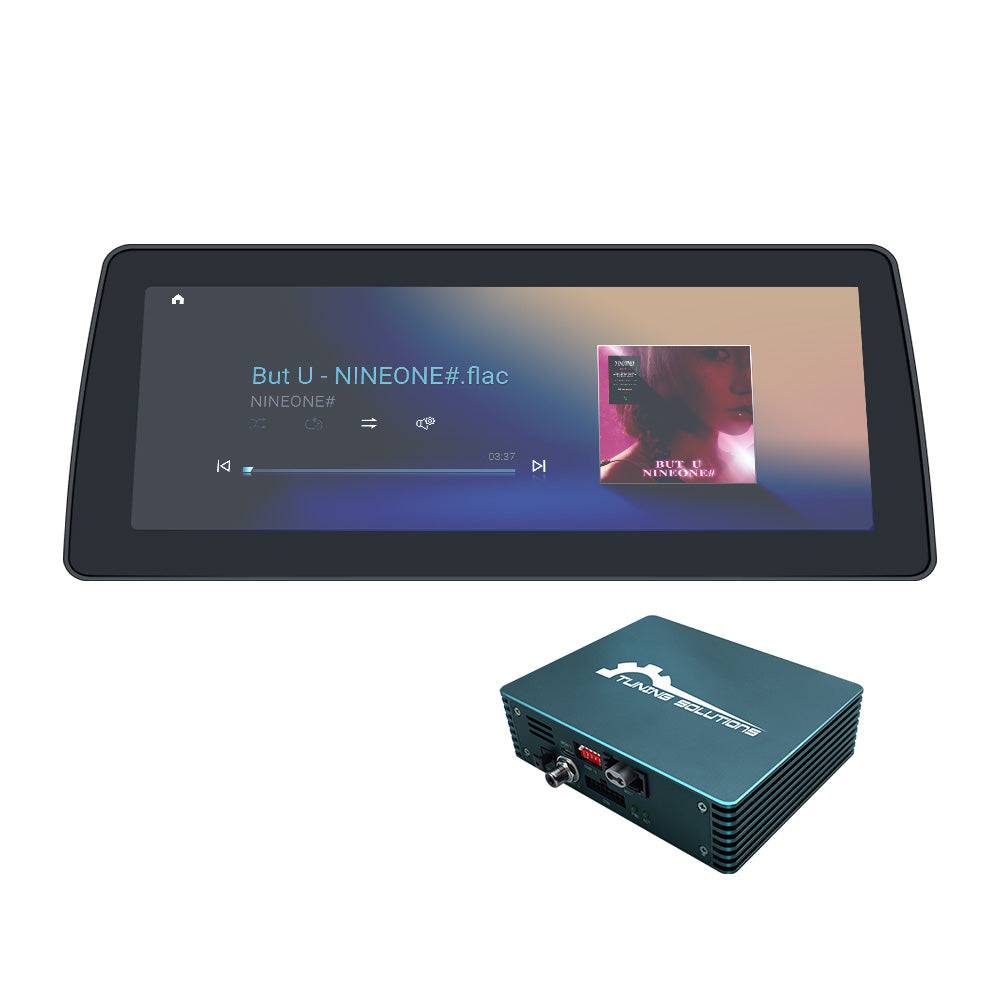 Android-Bildschirm mit Glasfaser-Decoder Box Modifikationskit passend für NBT CIC EVO F30 F20 F10 F11 F31 F15 F01 F02 F25