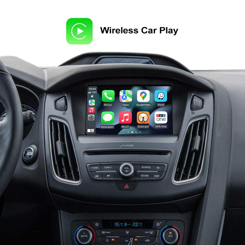 Drahtloses CarPlay für Ford Focus Escape Fiesta C-max Android Auto-Zubehör Mirror Link AirPlay CarPlay-Funktion - Ewaying DEUTSCHLAND
