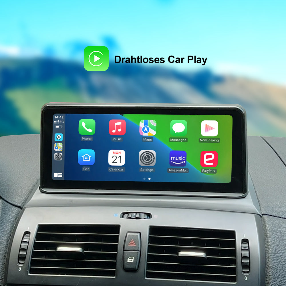 Drahtloses Apple CarPlay für BMW X3 E83 Android Auto ohne Android System 10,25 Zoll Bildschirm - Ewaying DEUTSCHLAND