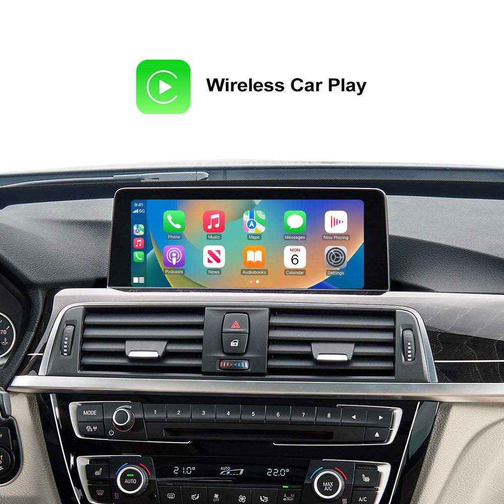 Drahtlose Carplay Android Auto Box für BMW NBT CIC EVO F30 F20 F10 F11 F31 F32 F33 F15 F22 F21 F56 F01 F02 F36 F23 F03 F25 F26 F18 F06.