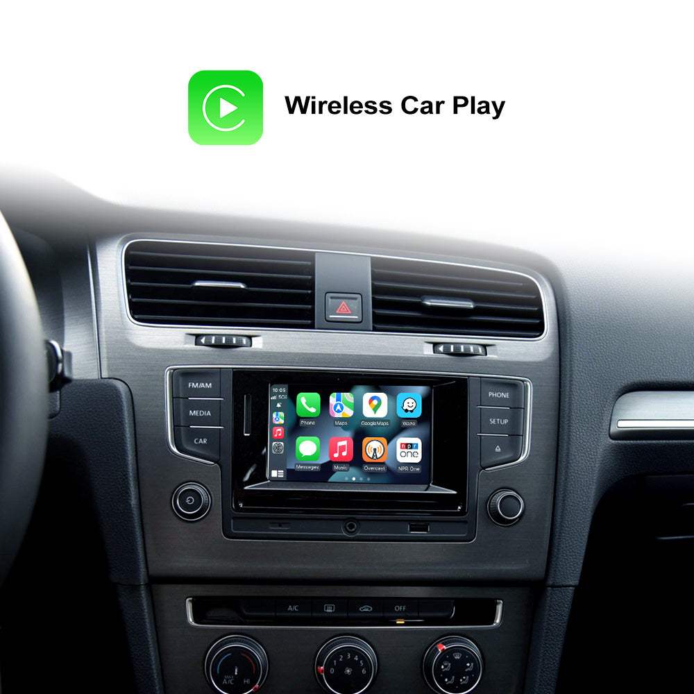 Kabellos CarPlay Android Auto MMI Prime Nachrüstung für Volkswagen VW Golf/Passat/Lingdu/Tiguan/Teramont 2014-2018 Upgrade Interface Box.