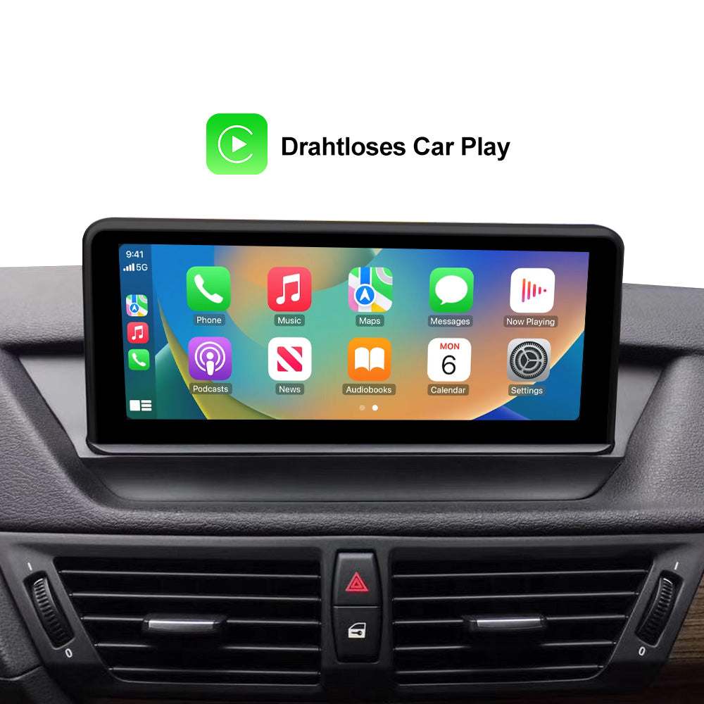 Drahtloses Apple CarPlay für BMW X1 E84 Android Auto ohne Android-System 10,25 Zoll IPS-Bildschirm - Ewaying DEUTSCHLAND