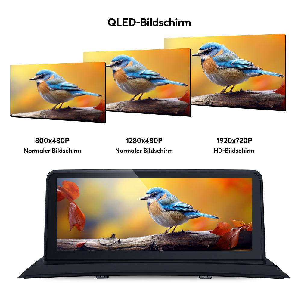 10.25" Touch Schirm GPS Navigation Autoradio Multimedia Station Android 13 Octa-Core 8G+128G für BMW X3 E83.