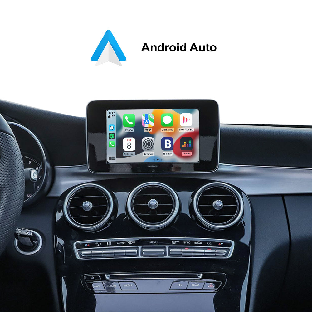 Drahtloser CarPlay Android Auto MMI-Schnittstellenadapter Prime Retrofit für Mercedes Benz NTG 5.5/6.0 Touchscreen-Navigation Upgrade Airplay Box - Ewaying DEUTSCHLAND