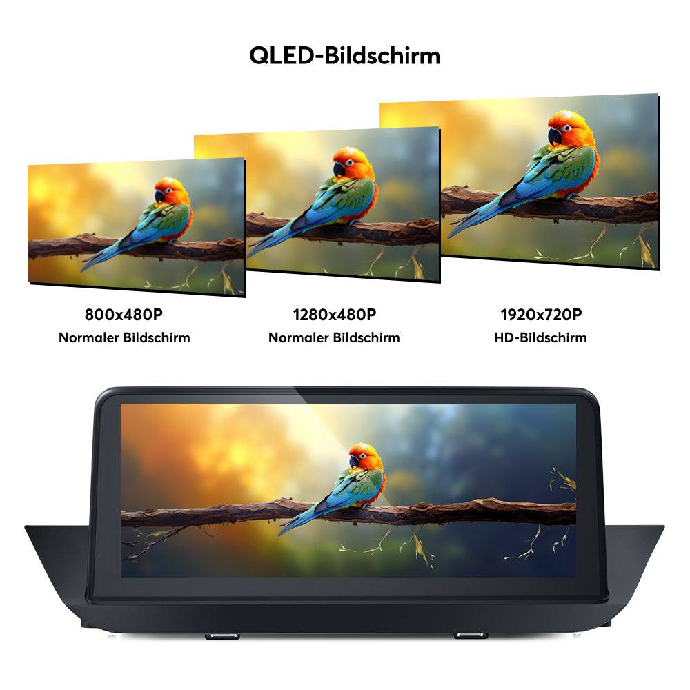 10.25" Touch Schirm GPS Navigation Autoradio Multimedia Station Android 13 Octa-Core 8G+128G für BMW X1 E84