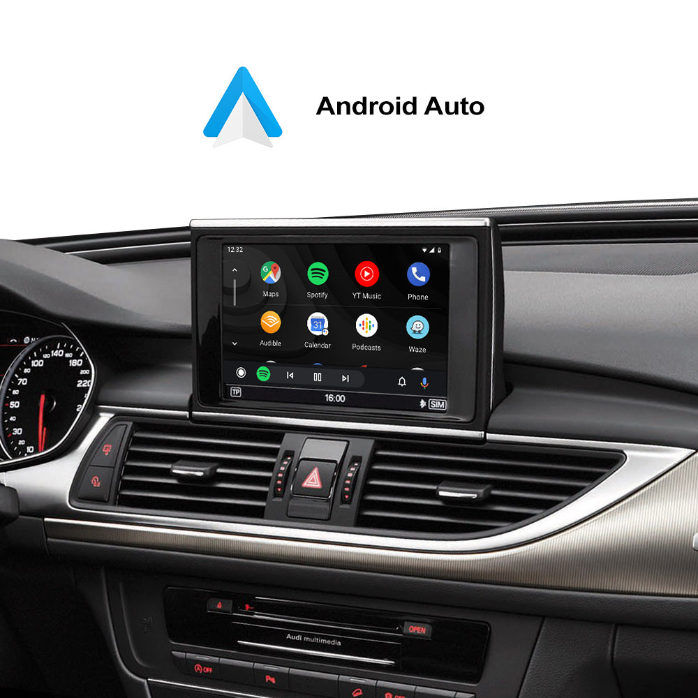 Drahtloses CarPlay für Audi A3 A4 A5 S5 A6 S6 A7 A8 Q3 Q5 Q7 MMI 3G + Multimedia-Schnittstelle CarPlay & Android Auto Retrofit Kit AirPlay Mirror Link - Ewaying DEUTSCHLAND