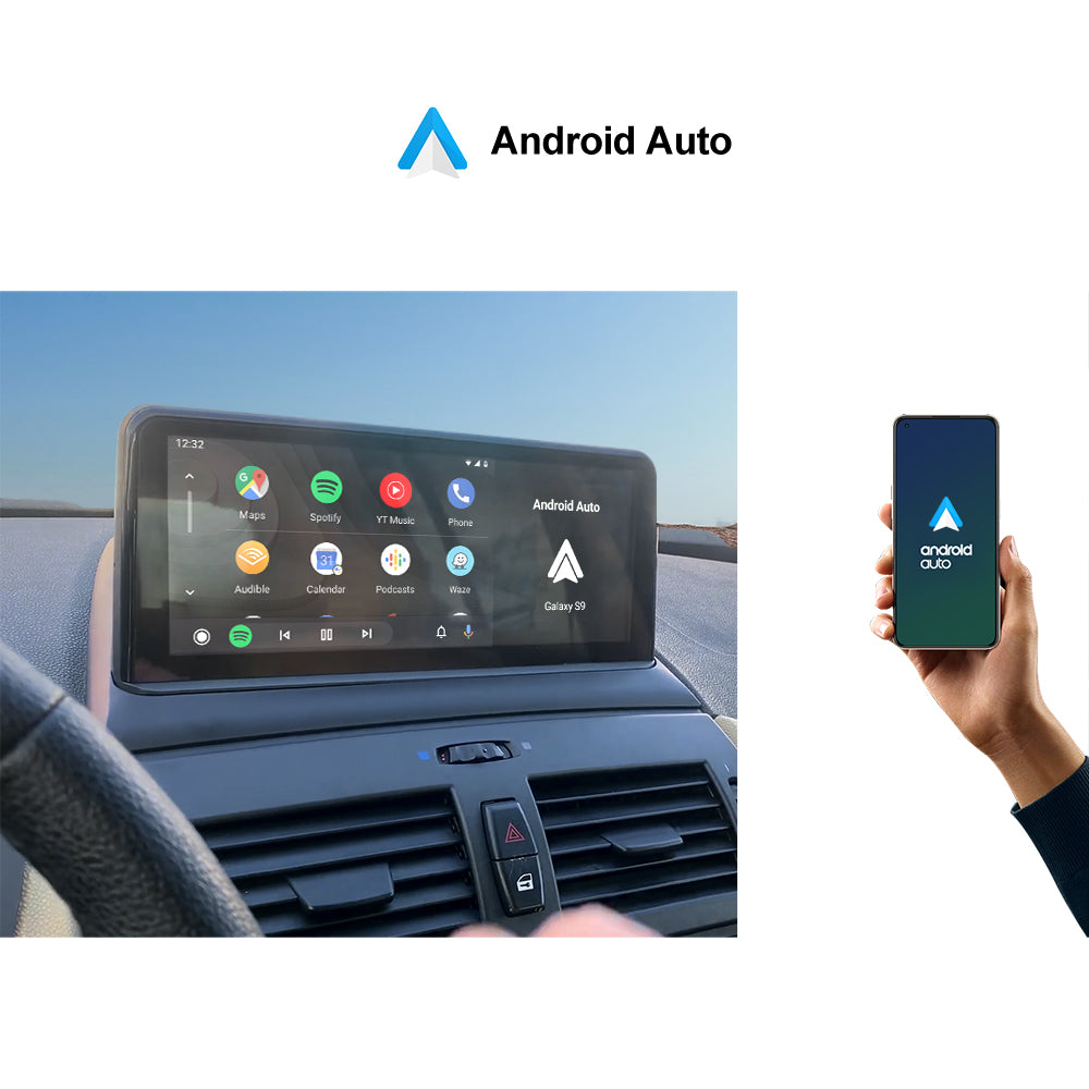 Drahtloses Apple CarPlay für BMW X3 E83 Android Auto ohne Android Syst