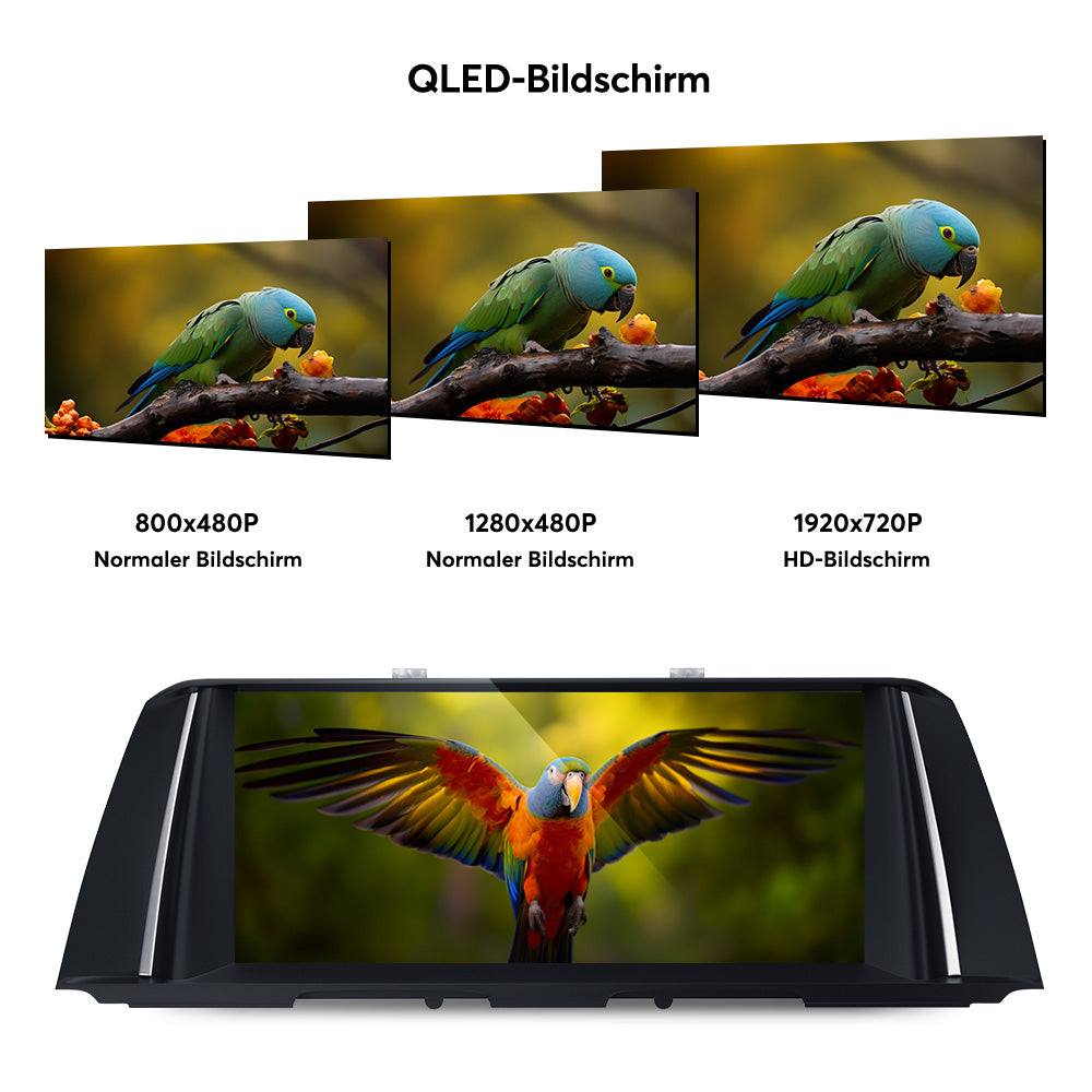 10.25" Touch Schirm GPS Navigation Autoradio Multimedia Station Android 13 Octa-Core 8G+128G für BMW 5er F10 F11 F18.