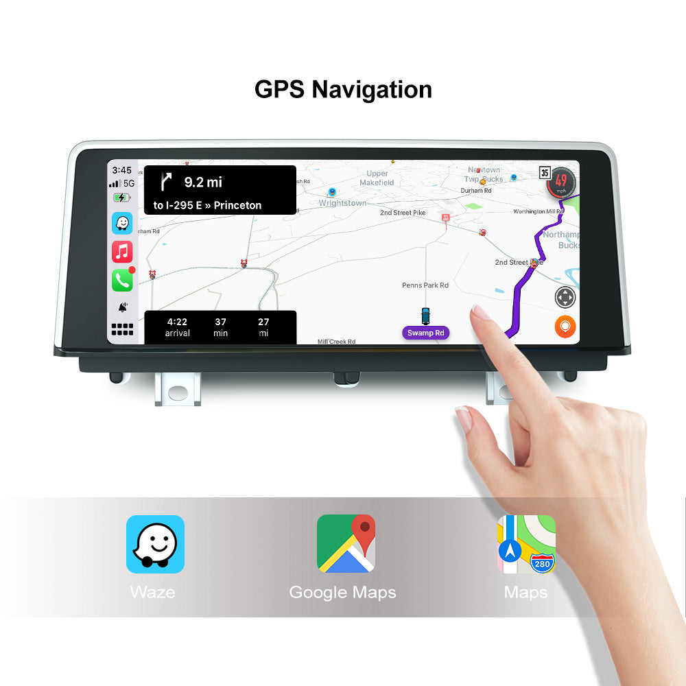 Drahtloses Apple CarPlay F20 F21 F22 Android Auto für BMW 1 2er 8,8 Zoll IPS HD-Bildschirm - Ewaying DEUTSCHLAND