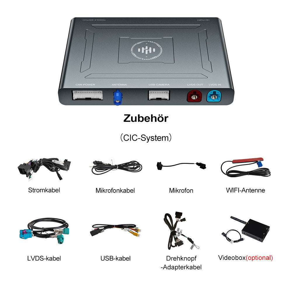 Drahtloses CarPlay Android Auto MMI Prime für BMW CIC NBT EVO System Serie 1 2 3 4 5 6 7 X1 X3 X4 X5 X6 X7 Mini I3 I8 GPS-Navigations-Kit