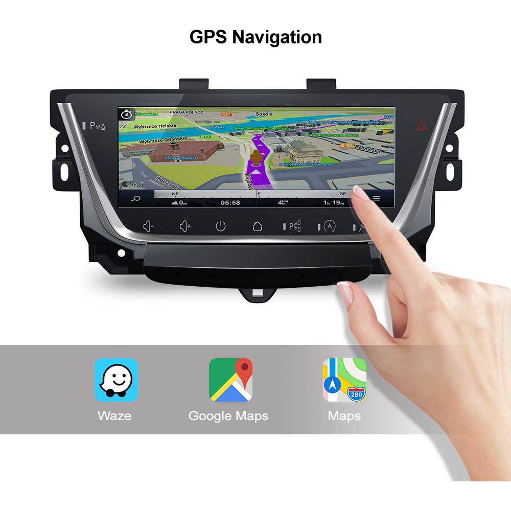 10.25" Touch Schirm GPS Navigation Autoradio Multimedia Station Android 12 Wireless Carplay Android Auto für Cadillac XT5 XT6 2016-2023 - Ewaying DEUTSCHLAND