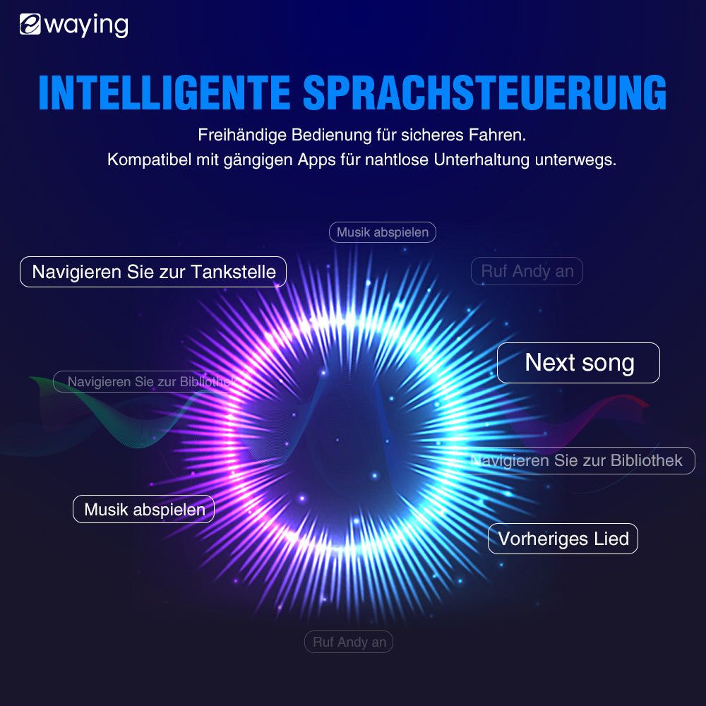 Der 2-in-1-Adapter für CarPlay und Android Auto wandelt eine kabelgebundene Verbindung in eine drahtlose um und ist über USB mit Fahrzeugen kompatibel, die über CarPlay oder Android Auto verfügen.
