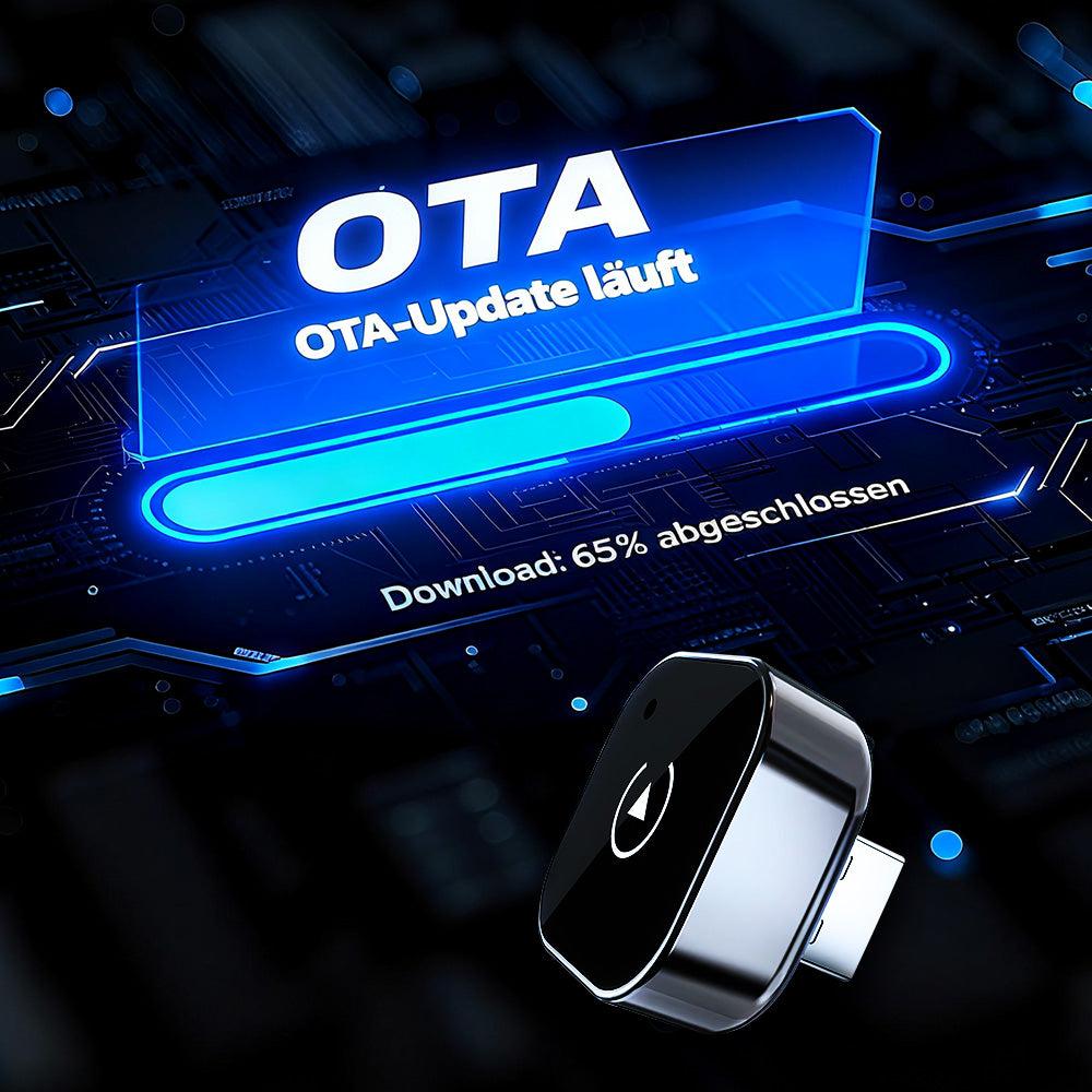 2-in-1 Neuer Android Auto Wireless CarPlay USB Mini Adapter Dongle Smart Box Upgrade mit Bluetooth 5 für Volvo Benz MG Kia Chery VW Touareg Toyota Hyundai