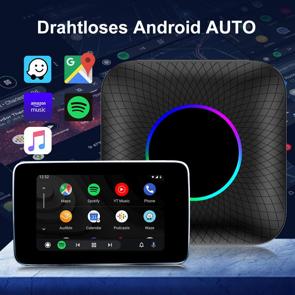 CarPlay Ai Box Android 13 Plus QCM6125 8-core Wireless Android Auto Apple CarPlay Netflix TV Box For OEM Wired CarPlay - Ewaying DEUTSCHLAND