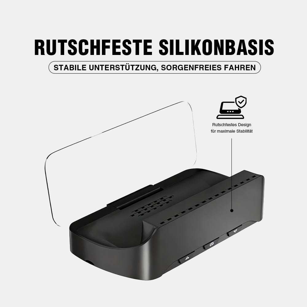 VIVIHUD V3 SE Head-up Display Kabelloses CarPlay Und Android Auto Hochauflösende Projektionsnavigation Bluetooth Musiksteuerung