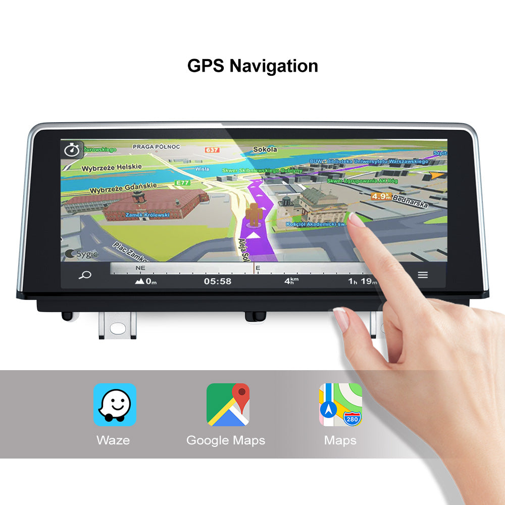8.8" IPS Touch Schirm GPS Navigation Autoradio Multimedia Station Qualcomm 8-Core 8G+128G für BMW 1er/2er F20 F21 F22 - Ewaying DEUTSCHLAND