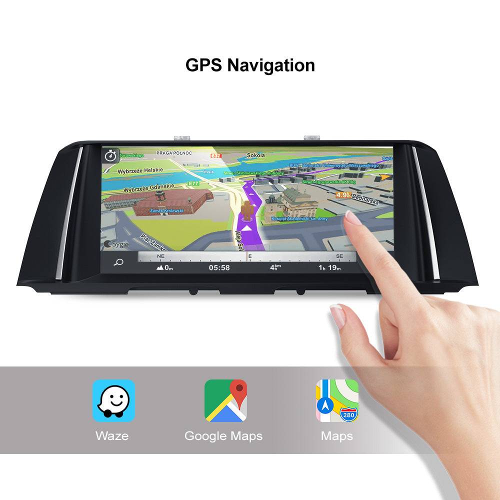 10.25" Touch Schirm GPS Navigation Autoradio Multimedia Station Android 13 Octa-Core 8G+128G für BMW 5er F10 F11 F18.