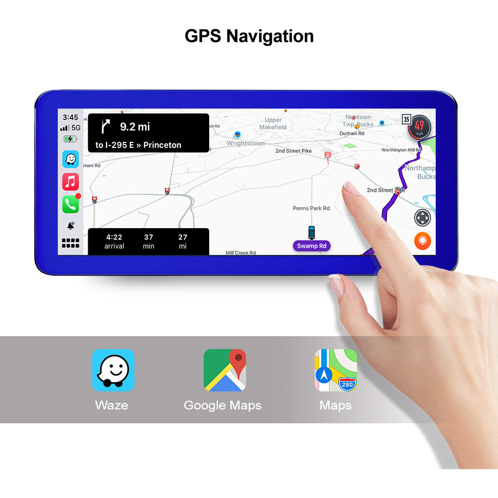 12.3" Qualcomm Android 12 Autoradio GPS Navigation Bluetooth WiFi Head Unit Bildschirm für Mercedes Benz A B C E Klasse GLA GLC 2008-2019 - Ewaying DEUTSCHLAND