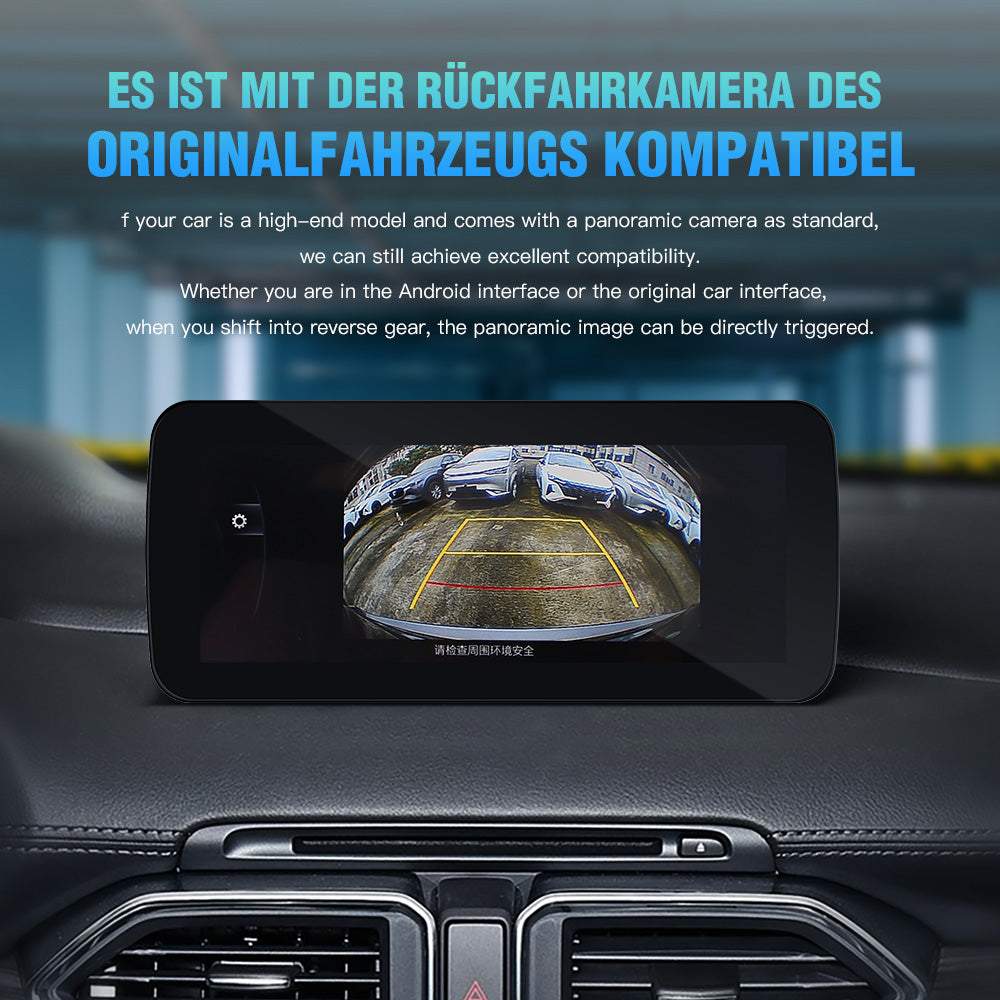 Android 13 Autoradio 10,25 Zoll IPS HD Voll Touchscreen Haupteinheit für Mazda 3 6 Atez CX-3 CX-5 CX-9 Integriertes CarPlay und DSP Auto GPS Navigations Radio