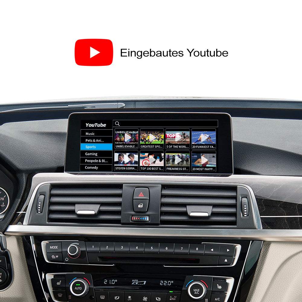 Drahtlose Carplay Android Auto Box für BMW F30 F20 F10 F11 F33 F15 F22 F21 F56 F01 F25 mit linken und rechten elektronischen Rückspiegeln - Ewaying DEUTSCHLAND