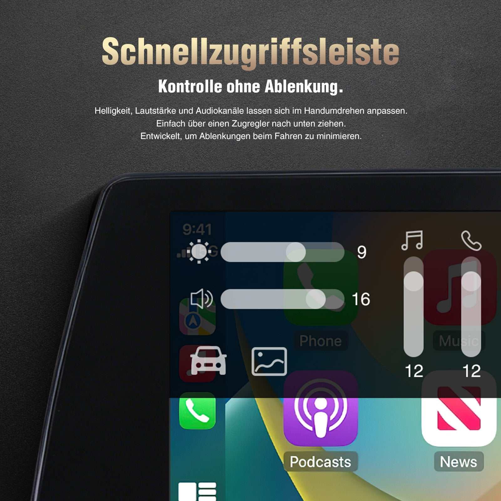 Drahtloses Apple CarPlay F20 F21 F22 Android Auto für BMW 1 2er 8,8 Zoll IPS HD-Bildschirm OEM Integration Und Originaler Fahrzeug Bluetooth