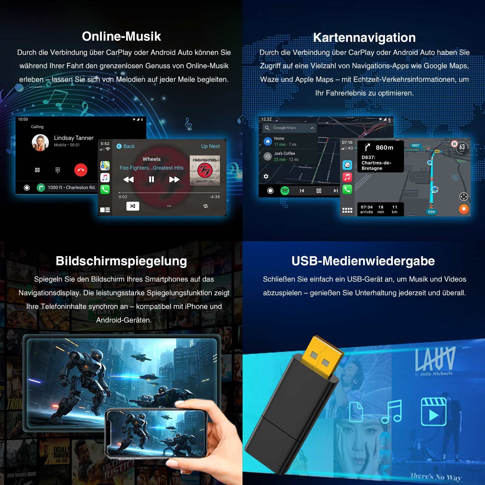 Ewaying Wireless Full Screen Carplay For Volvo XC90 XC60 XC40 S60 S90 V60 Android Auto Camera Hicar Bluetooth Ｍodule Box