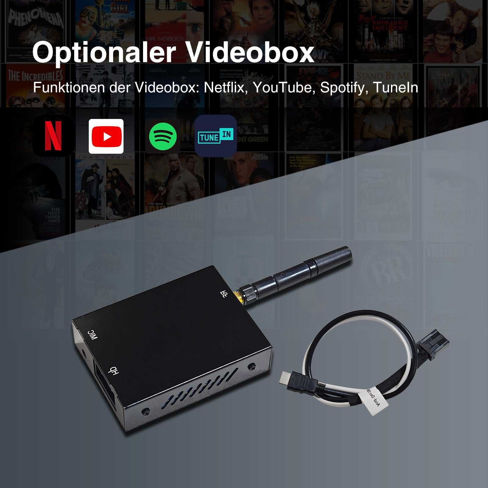 Ewaying Wireless Full Screen Carplay For Volvo XC90 XC60 XC40 S60 S90 V60 Android Auto Camera Hicar Bluetooth Ｍodule Box