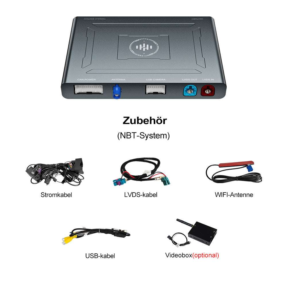 Drahtloses CarPlay Android Auto MMI Prime für BMW CIC NBT EVO System Serie 1 2 3 4 5 6 7 X1 X3 X4 X5 X6 X7 Mini I3 I8 GPS-Navigations-Kit