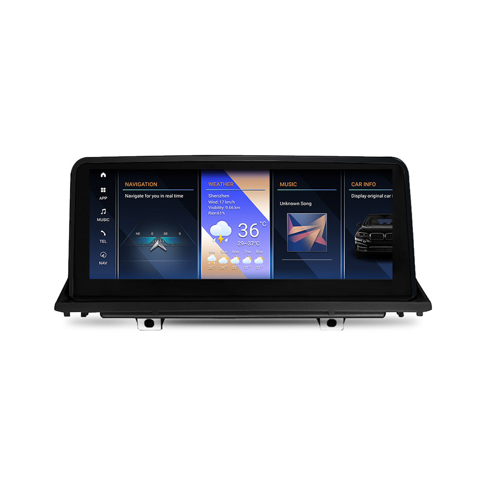 10.25" Touch Schirm GPS Navigation Autoradio Multimedia Station Android 12 Octa-Core 8G+128G für BMW X5/X6 E70 E71 E72 - Ewaying DEUTSCHLAND