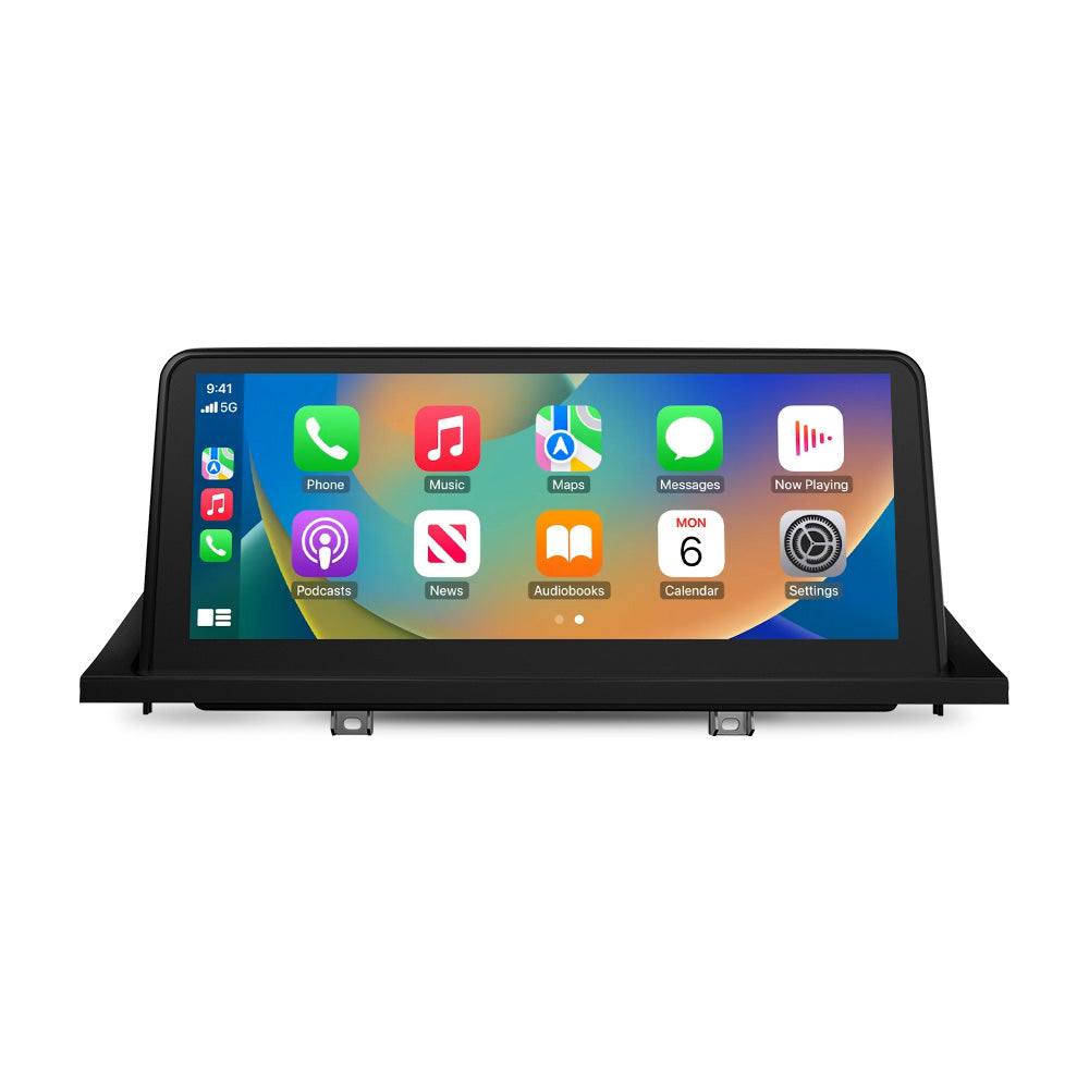 10,25 "kabelloses Apple CarPlay + Android Auto für BMW X5 X6 E70 E71 E72 CCC / CIC GPS-Navigation Head Unit.