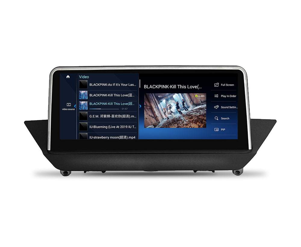 10.25" Touch Schirm GPS Navigation Autoradio Multimedia Station Android 12 Octa-Core 8G+128G für BMW X1 E84 - Ewaying DEUTSCHLAND