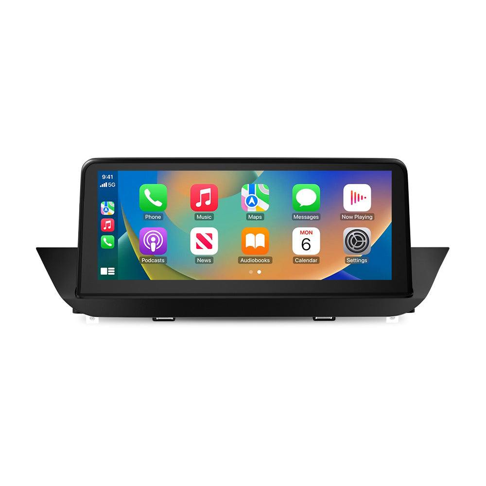 Drahtloses Apple CarPlay für BMW X1 E84 Android Auto ohne Android-System 10,25 Zoll IPS-Bildschirm.