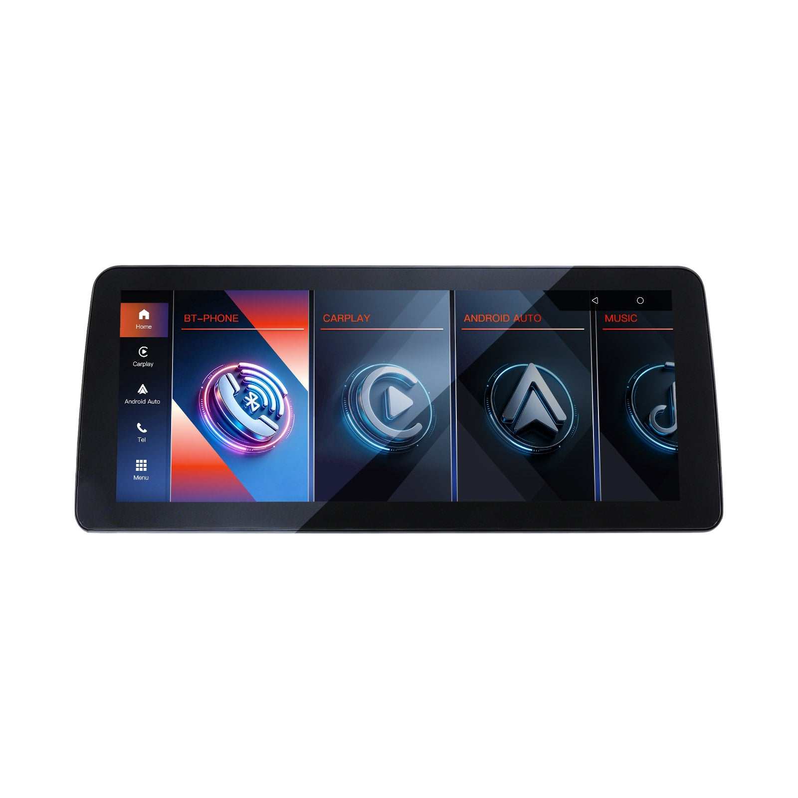 Kabellose Apple CarPlay Und Android Auto Kompatibilität Mit BMW 3er 4er F30 F31 F34 F32 F33 F36 und F80 OEM Integration Und Originaler Fahrzeug Bluetooth.