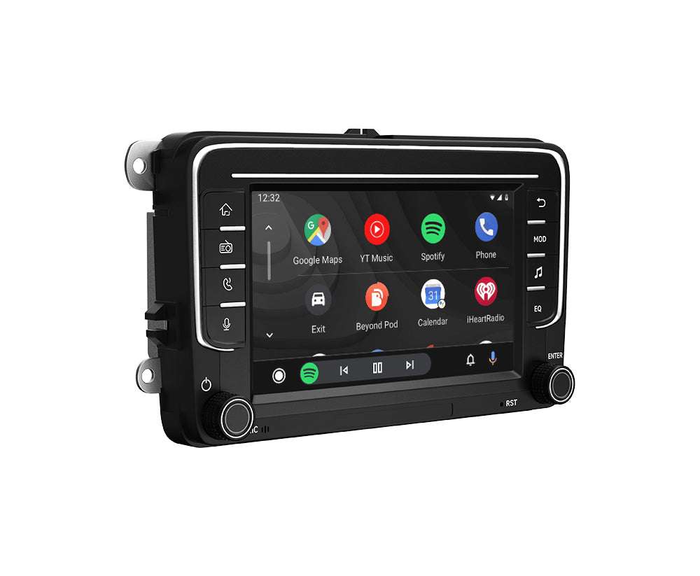 Drahtloses CarPlay-Bildschirm 7" IPS Bildschirm für VW Volkswagen POLO GOLF 6 PASSAT CC JETTA TIGUAN TOURAN Auto DVD Player