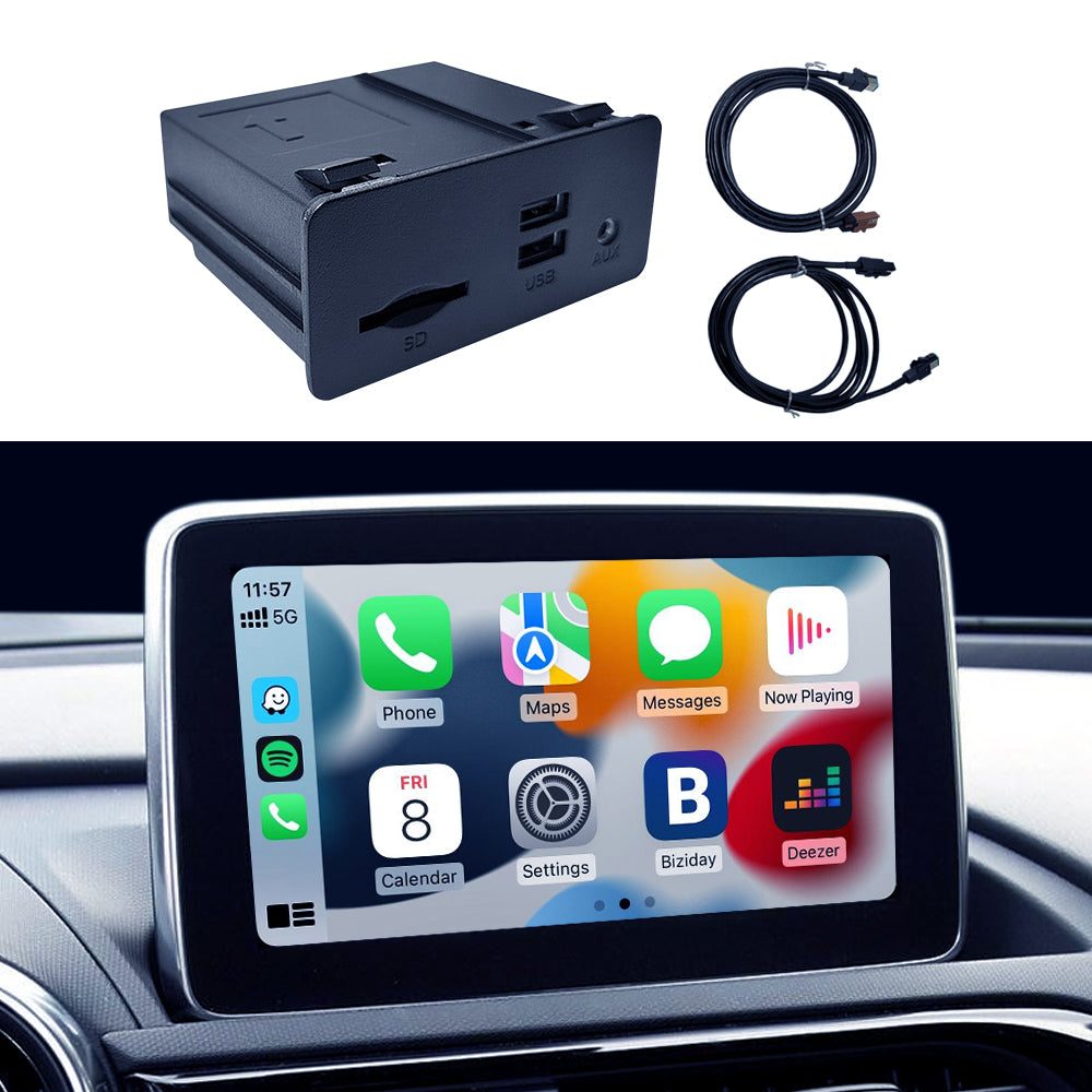 Kabelgebundenes CarPlay Android Auto USB Adapter Hub für Mazda 2 6 3 CX3 CX5 CX9 MX5 2016-2020 unterstützt Karte Musik ursprüngliches System - Ewaying DEUTSCHLAND