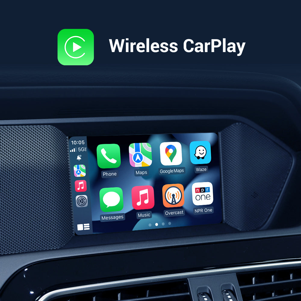Drahtlose CarPlay Android Auto für Mercedes Benz A/B/C/E/CLA/GLA/GLK/CLS/NTG4.5 2012–2015 mit Mirror Link - Ewaying DEUTSCHLAND