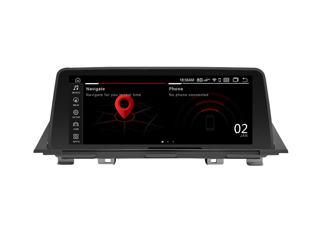 10,25 "Autoradio Multimedia Android 10.0 Qualcomm 8-Kern vertikaler Bildschirm für BMW 5er F10 F11 F18 2010-2016 CIC NBT 4G Wifi - Ewaying DEUTSCHLAND