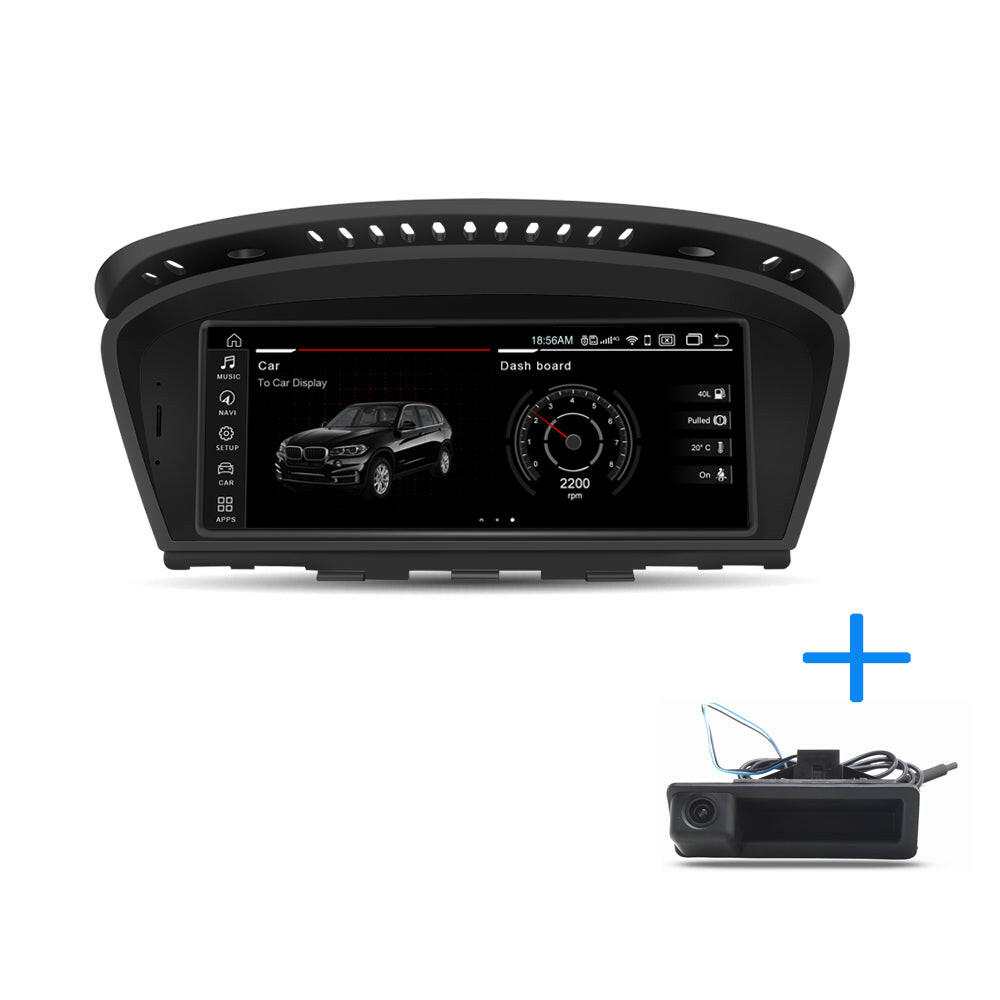 8.8" Touch Schirm GPS Navigation Autoradio Multimedia Station Android 13 Qualcomm Octa-Core 8G+128G für BMW 3er 5er E60 E61 E63 E90 E91 Auto DVD.