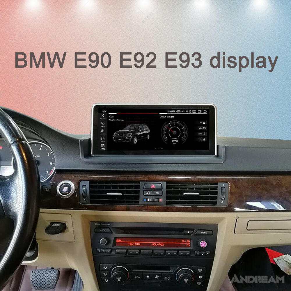 8,8 Zoll Android 13 8 Core Auto GPS Navigation für BMW 3er E90 E91 E92 E93 ohne Originalbildschirm.