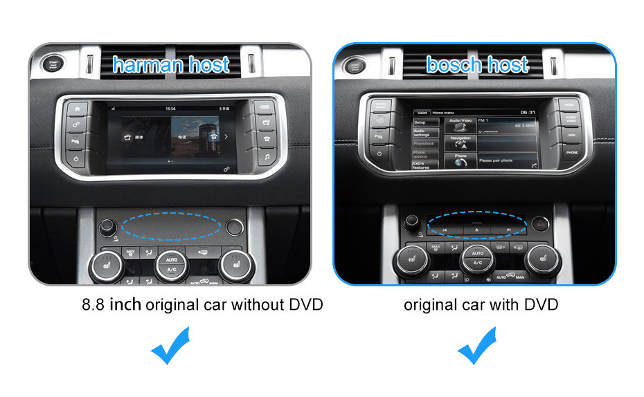 Drahtlose Apple Carplay Android Auto Box für Land Rover Range Rover Ev